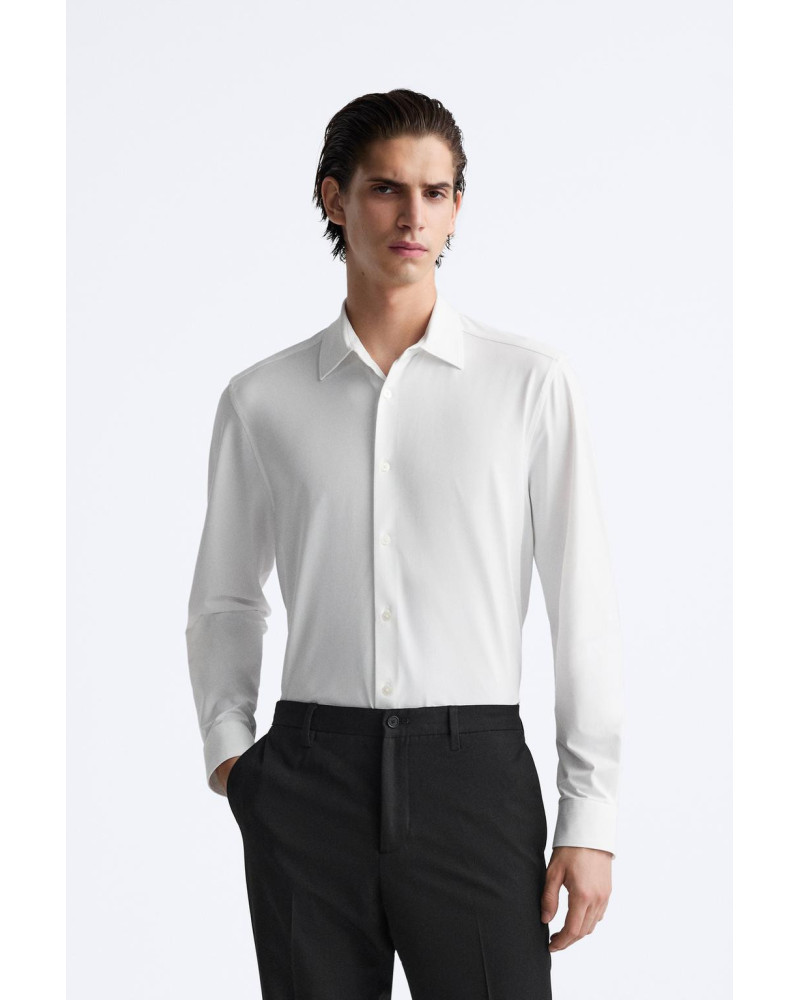 Camisa Blanca Slim Fit | Elegancia y Prácticidad | Omaë